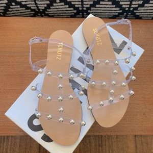 Schultz Yarin sandal flat size 7.5